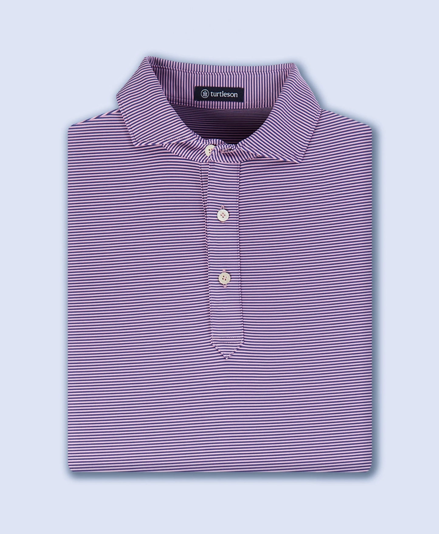 Men's Turtleson Polo - Kershaw Stripe Performance Polo