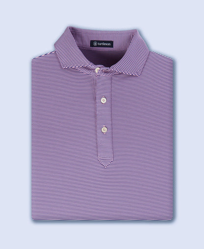 Men's Turtleson Polo - Kershaw Stripe Performance Polo