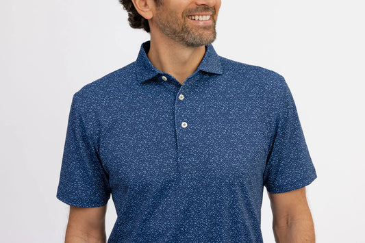 Men's Turtleson Polo - Bubbly Pique Performance Polo