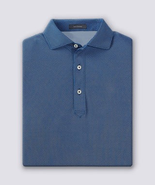 Turtleson - Polo - Clarence Mini Diamond Jacquard