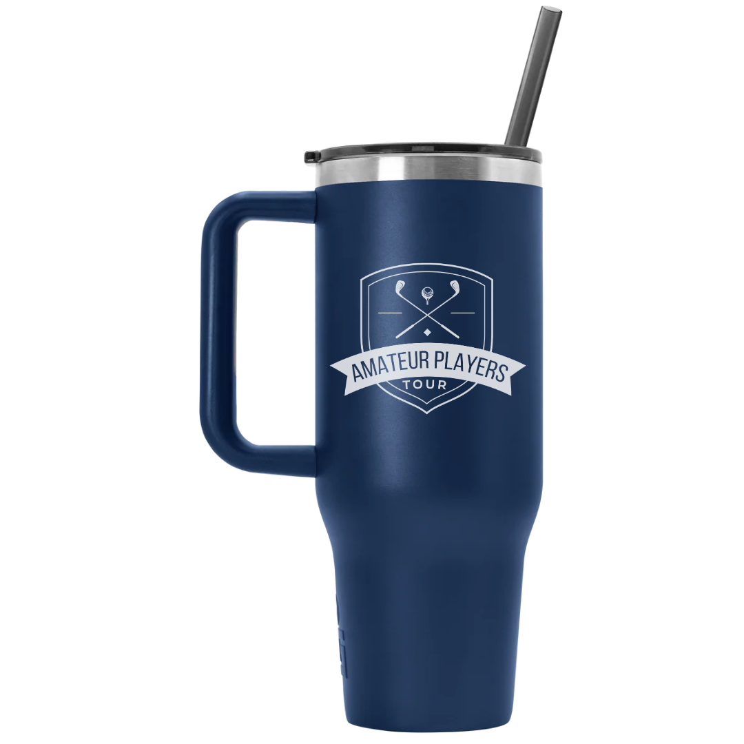 Tempercraft - 40oz Tumbler with lid and straw