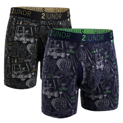 2UNDR - Swing Shift 6" Boxer Brief - 2 Pack